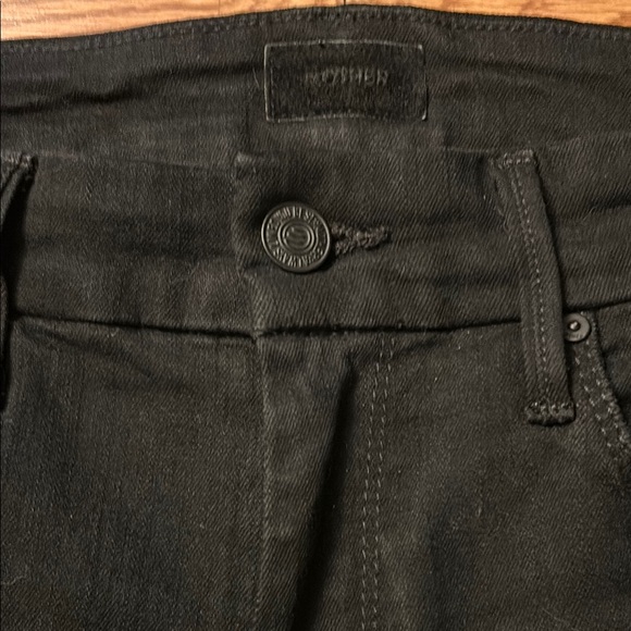 Mother “ The Looker” black jeans size 27. Like new condition - Picture 2 of 7